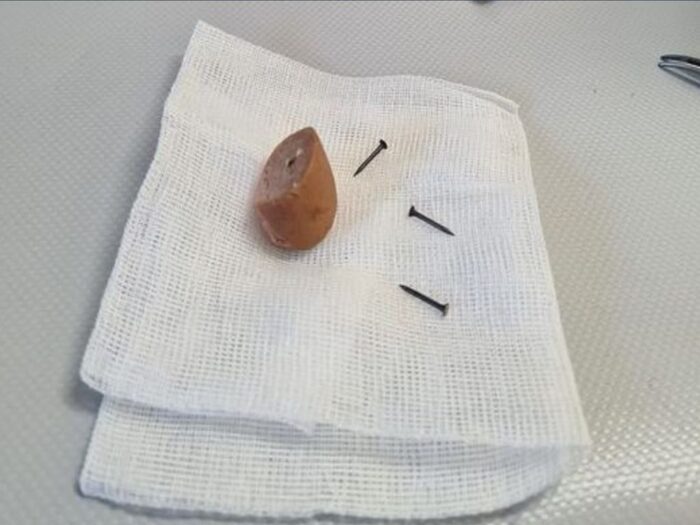 kpp oświęcim, chełmek, parówki, gwoździe, przestępstwo