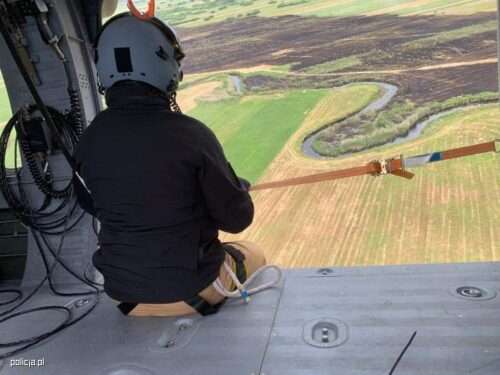 biebrzański park narodowy, pożar, łąki, straż pożarna