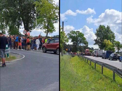 lubelskie, protest, manifestacja, sadownicy, plantatorzy