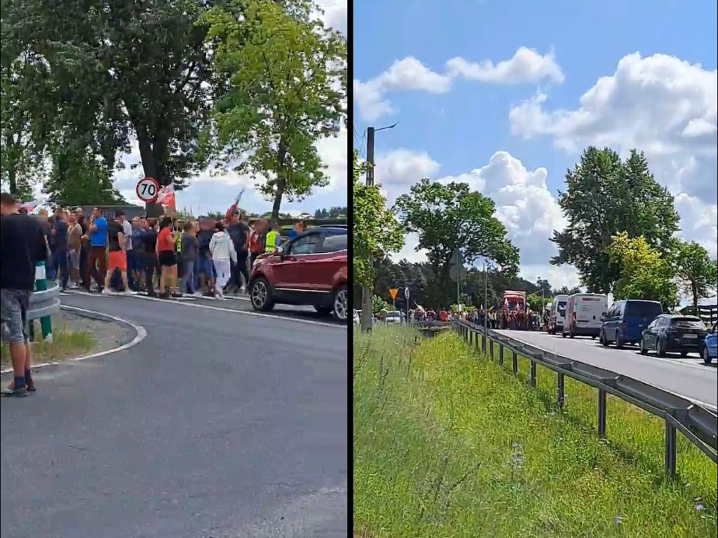 lubelskie, protest, manifestacja, sadownicy, plantatorzy