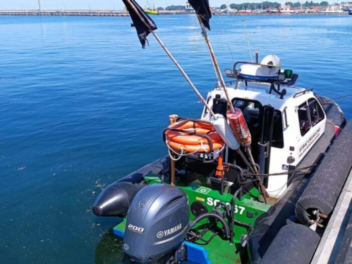 straż graniczna, mosg, inspekcja rybołówstwa morskiego, sieci, nielegalne, zatoka pucka, bałtyk