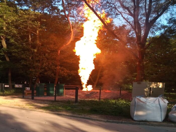 kp psp świdnica, słodownia, słód, pożar