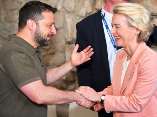 zełenski, ukraina, ue, komisja europejska, von der leyen