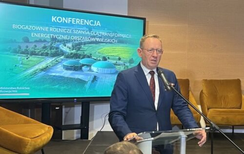 minister, telus, kowalski, biogazownie, ustawa, hodowla