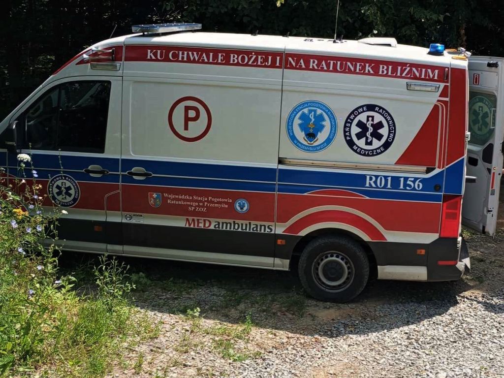 wspr przemyśl, wypadek, zdarzenie, wywrócony ciągnik, śmierć, traktorzysty