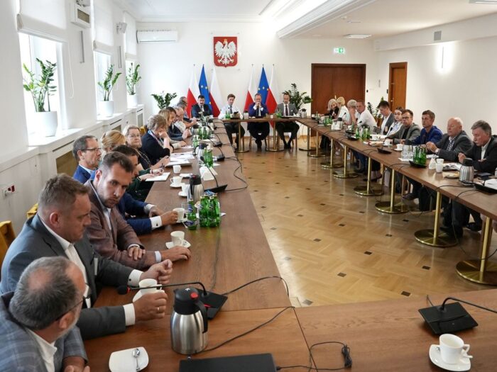 minister, telus, maliny, skup, zboże