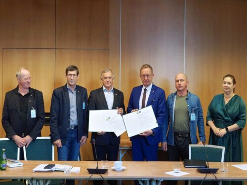 minister, telus, mrirw, porozumienie, protest, szczecin, związkowcy