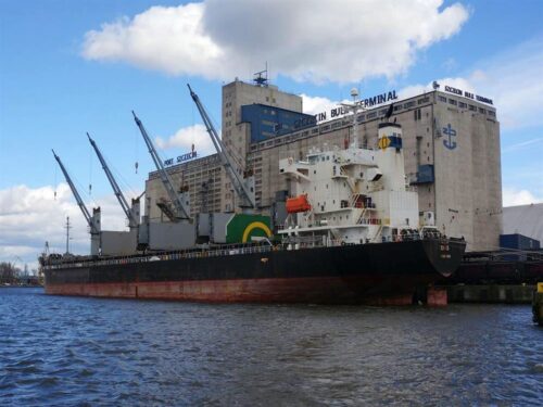kowr, eksport, zboże, port, przeładunki