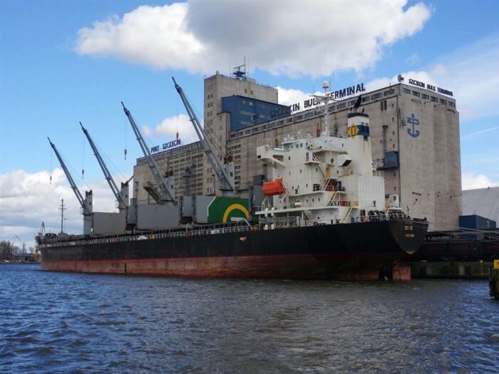 kowr, eksport, zboże, port, przeładunki
