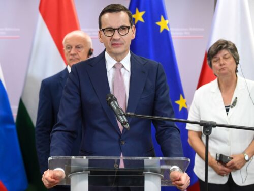premier, morawiecki, szmyhal, zboże, eksport, ukraina, ue