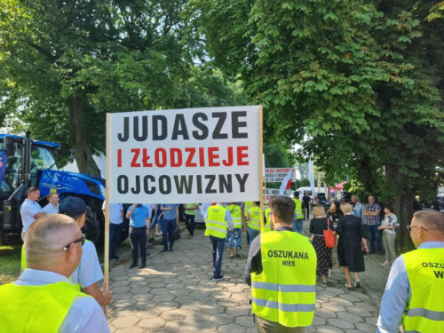 Oszukana Wieś, protest, Sitno