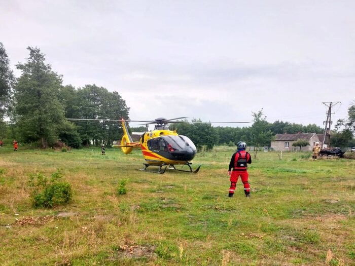 wypadek, gospodarstwo, dziecko, rozrzutnik, wałek, lpr