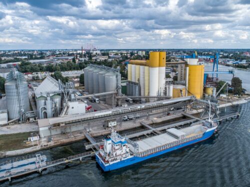 port gdańsk, port, przeładunki, zboże, transport, badania jakościowe, rakorafy