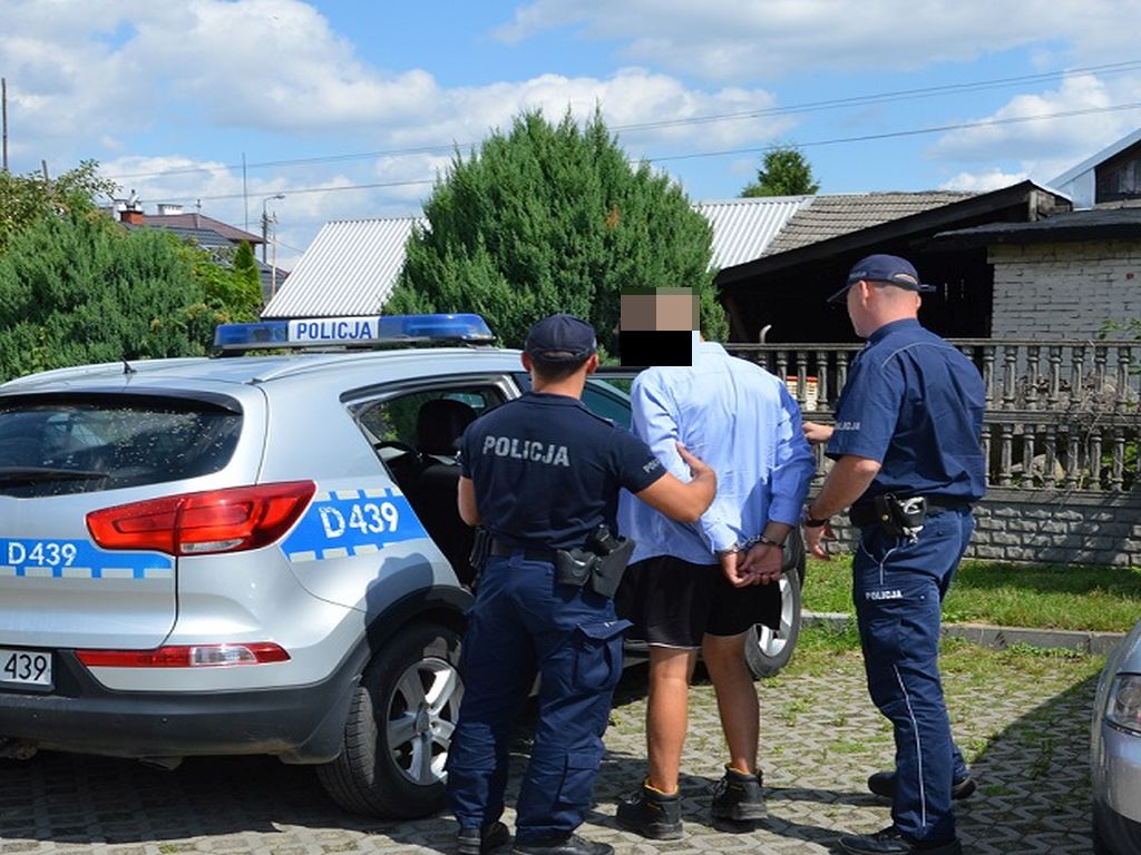 kmp biała podlaska, zdarzenie, konflikt, prace polowe, pobicie, groźby karalne