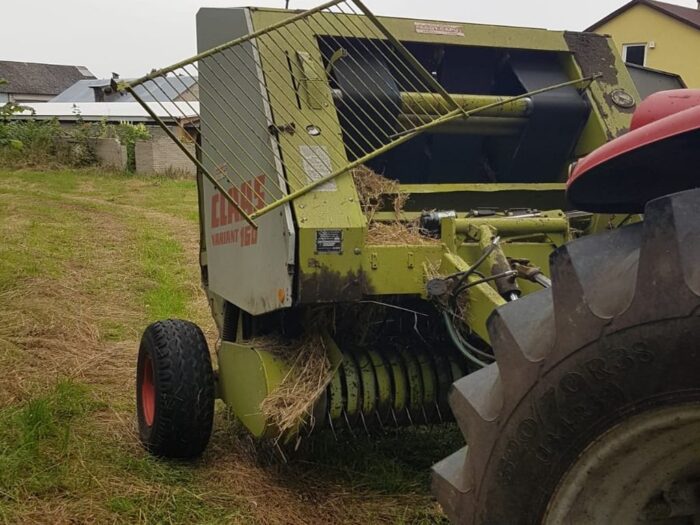 kpp lipsko, kp psp lipsko, wypadek, gospodarstwo, prasa rolnicza, naprawa, ranny mężczyzna