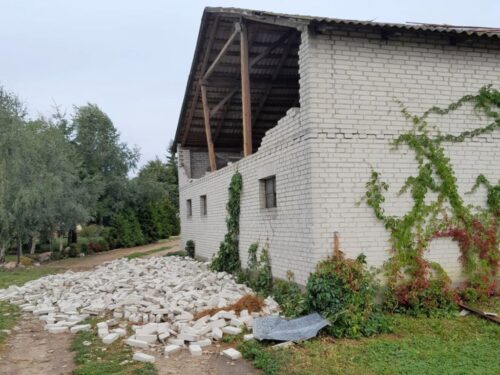 psp, osp, strażacy, burze, nawałnica, wichura, wiatr, deszcz, pożar, piorun, gospodarstwa, budynki gospodarcze