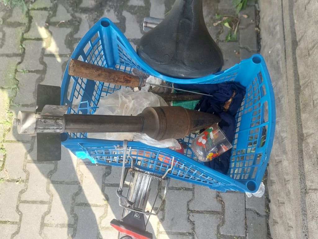 kpp zduńska wola, kpp lubartów, pocisk, granatnik, niewybuch