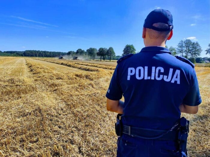 kpp busko-zdrój, wypadek, żniwa, śmierć, kombajnista, traktorzysta, zarzuty, nieumyślne spowodowanie śmierci