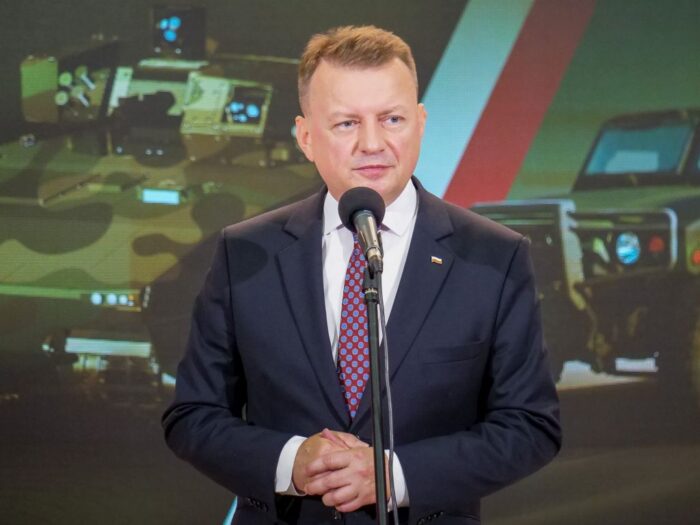 mon, minister, błaszczak, zboże, embargo, ukraina