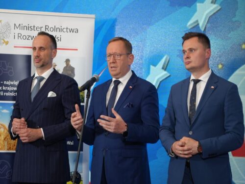minister, telus, kowalski, ciecióra, zboże, ukraina, import, zakaz, kołodziejczak
