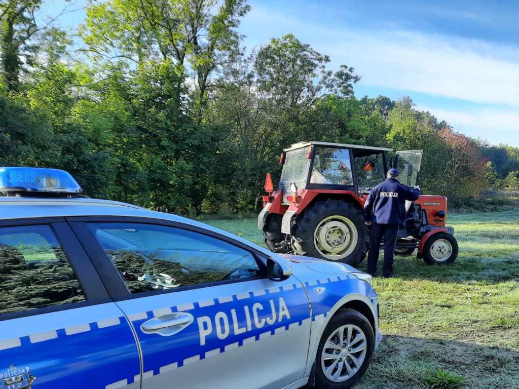 kpp szczytno, kontrola, ciągnik, pasażer, prawo jazdy, prawko