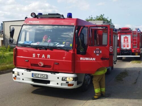 kpp działdowo, osp rumian, akcja, wypadek, zdarzenie, śmierć strażaka, druh