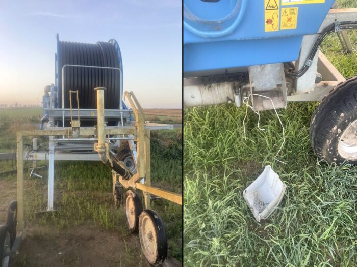 kradzież, gospodarstwo, deszczownie, osprzęt, kołodziejczak, agrounia, ko