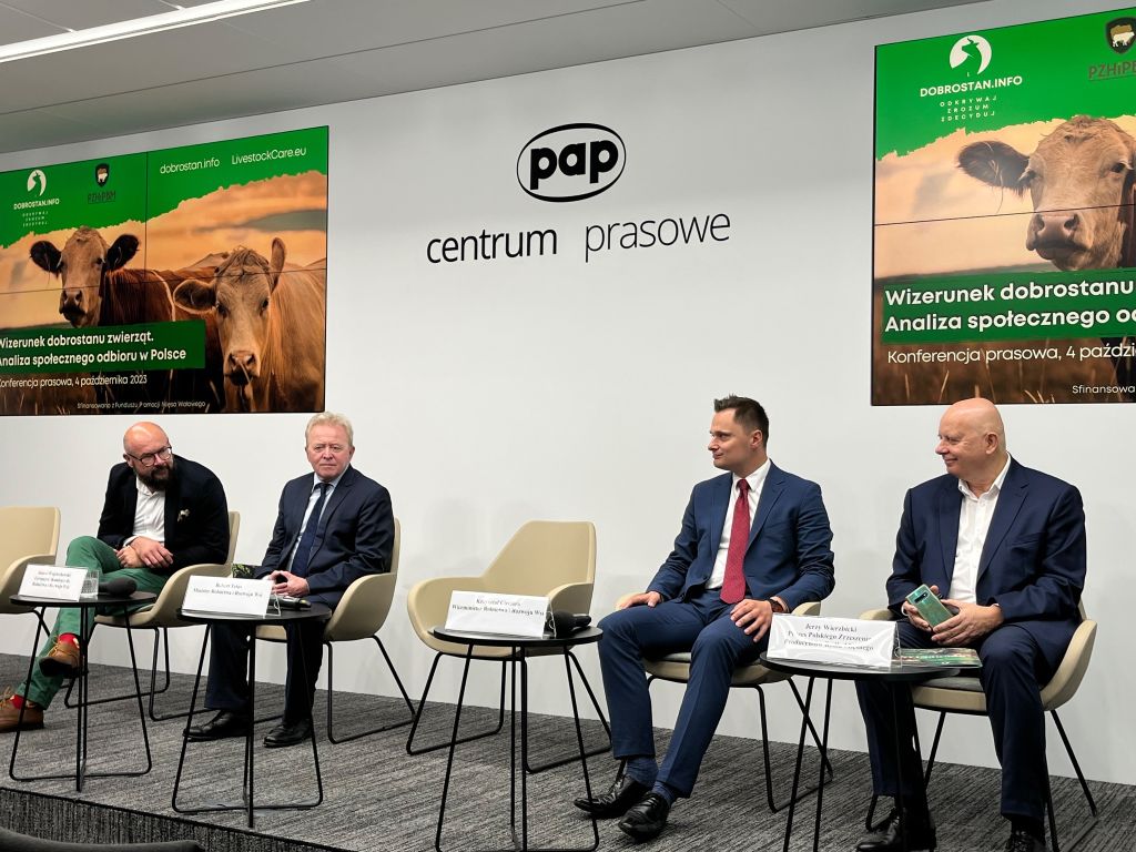 organizacje hodowlane, hodowcy bydła, hodowla bydła, dobrostan, dobrostan zwierząt, konferencja, raport