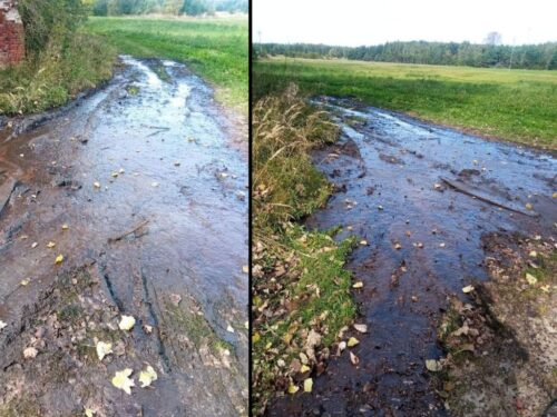 nieczystości, odpady, grunty, zagrożenie, kpp jędrzejów, wioś, zatrzymania, zarzuty