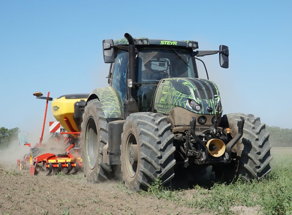 ciągnik hybrydowy, Steyr, Impuls 6175 CVT