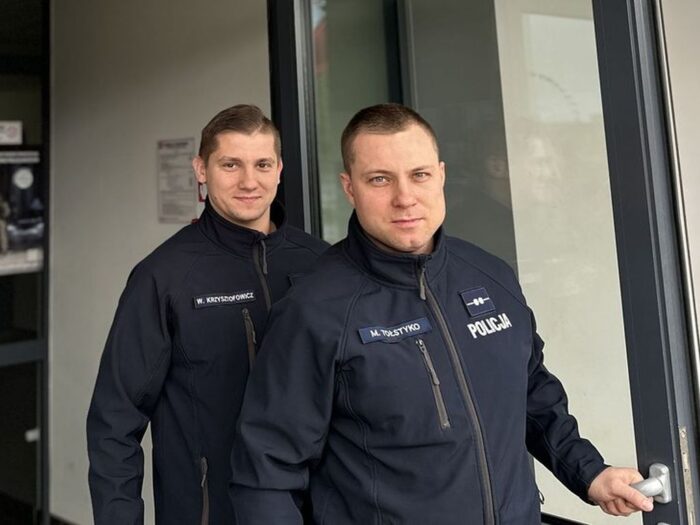 kmp gdańsk kmp radom, wypadek, prace gospodarskie, ranny, rana, piła, opał