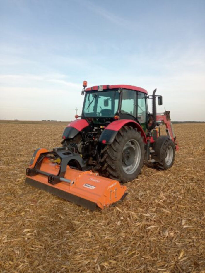 mulczer, ciągnik, Sahryń