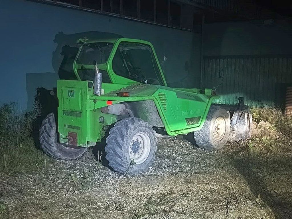 kpp pszczyna, kradzież, ładowarka, maszyna, odzyskanie