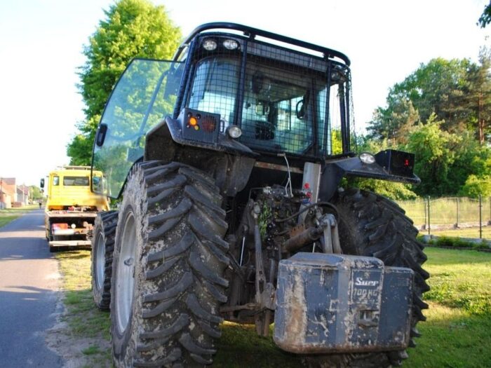 kpp lubin, leasing, firma leasingowa, ciągnik, traktor, przywłaszczenie, odzyskany