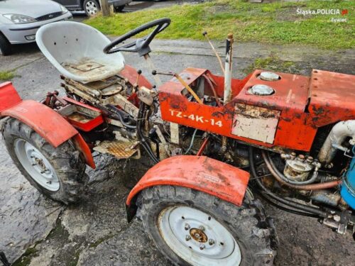 kpp żywiec, staw, ciągnik, ciągnik ogrodniczy