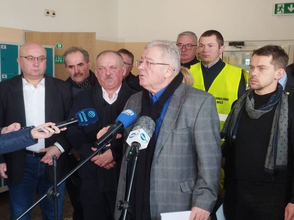 oszukana wieś, rolnicy, protest, granica, medyka