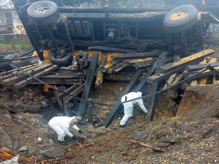 śledztwo, wybuch, rakieta, suszarnia zbóż