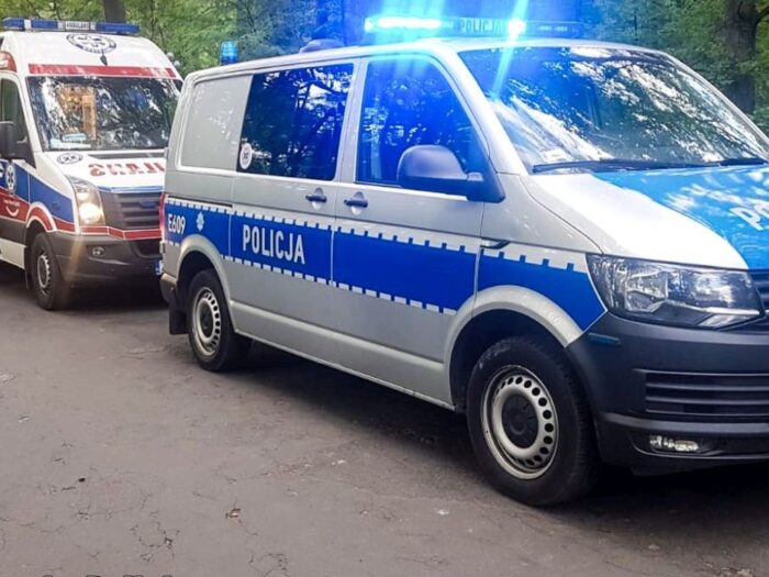 kpp kępno, zakład, drewno, maszyna, wypadek, ranny mężczyzna, ukraina