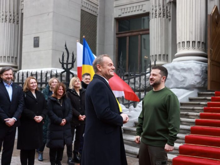 ukraina, prezydent, zełenski, polska, premier, tusk