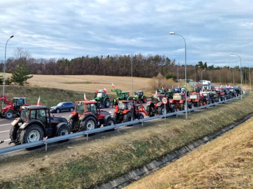 protest rolników, ukraina, tranzyt, litwa