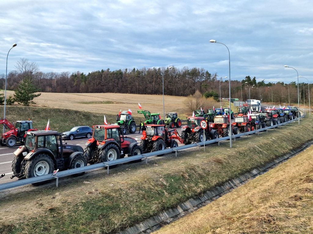 protest rolników, ukraina, tranzyt, litwa