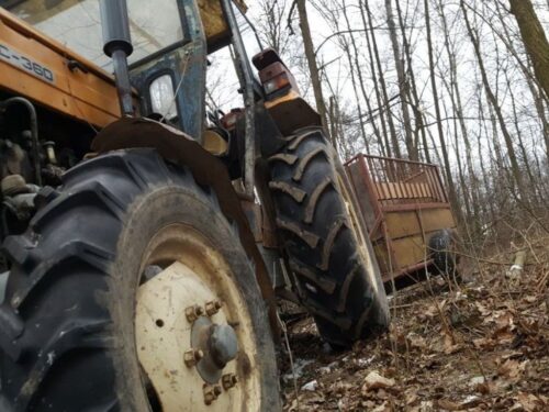 kpp nysa, wypadek, ciągnik, traktorzysta
