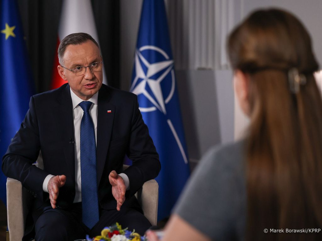 prezydent, duda, protest rolników, ukraina
