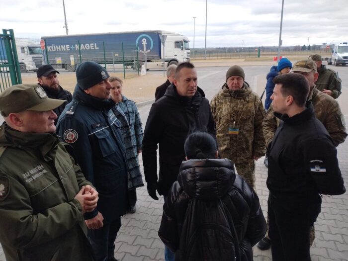 wiceminister infrastruktury, gancarz, ukraina, przejście graniczne