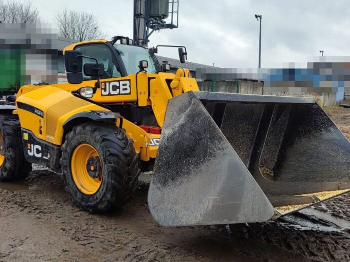 kpp puławy, wypadek, załadunek, ładowarka