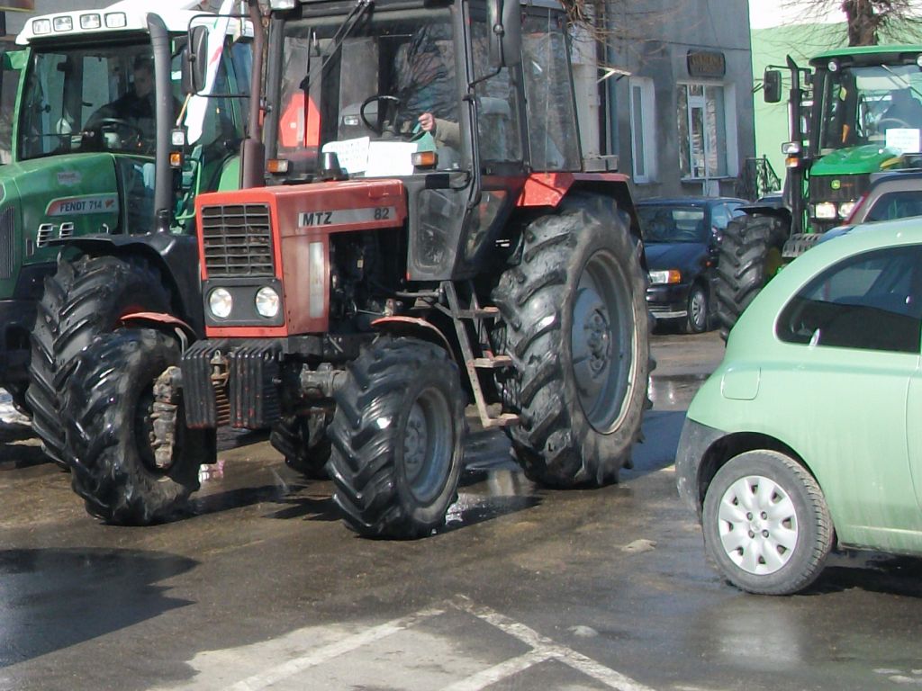 łotwa, rosja, protest, protest rolników