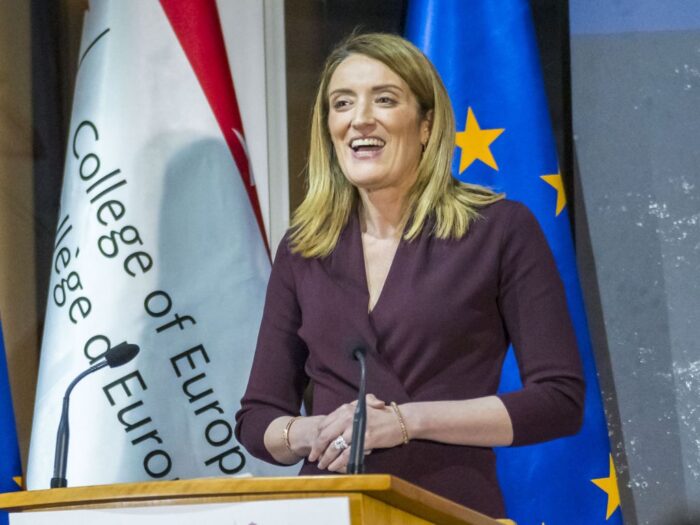 przewodnicząca pe, metsola, gdańsk, ue