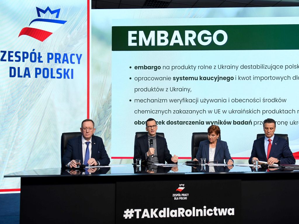 pis, morawiecki, program rolny, protest rolników