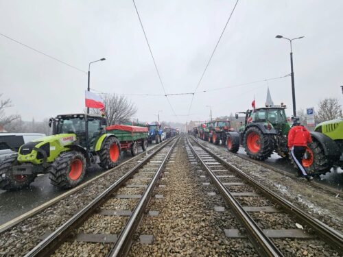 bydgoszcz, urząd wojewódzki, protest rolników, policja