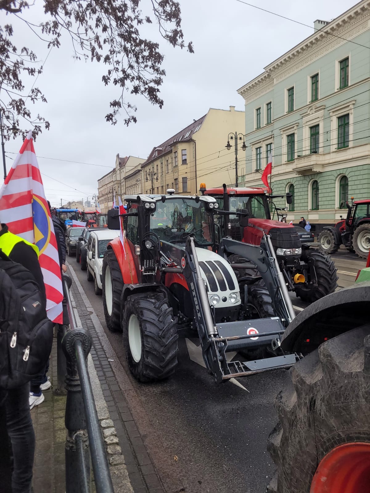 protest rolników w warszawie, siedziba pis, ustawa o ochronie zwierząt, agrounia